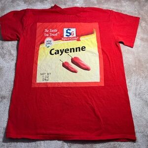Funny Cayenne Spice Girls Red Graphic T-Shirt